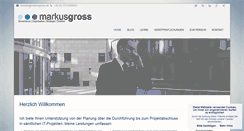 Desktop Screenshot of markusgross.de